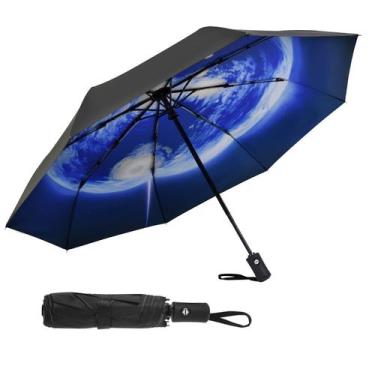 Imagem de Guarda-chuva SY COMPACT Travel Windproof Automatic Black