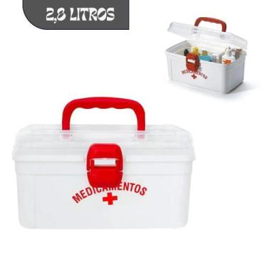 Imagem de Frasqueira Grande para Medicamentos 2,8 Litros Nitron