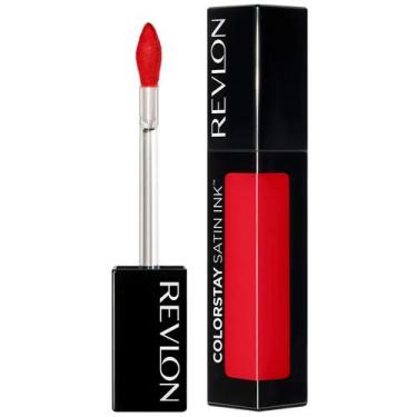 Imagem de Batom Líquido Colorstay Satin Ink Fire Ice nº 015 5ml - Revlon