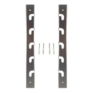 Imagem de Suporte Churrasqueira Inox Com 5 Divisórias Espetos Espetinhos - 00165