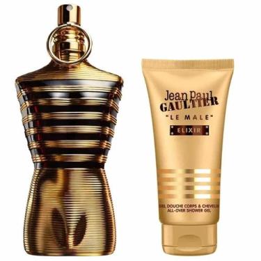 Imagem de Kit Perfume Le Male Elixir Parfum Masculino Jean Paul Gaultier 125ml +