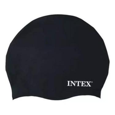 Imagem de Touca Para Natação De Silicone Original Intex 55991 Unissex, Preto