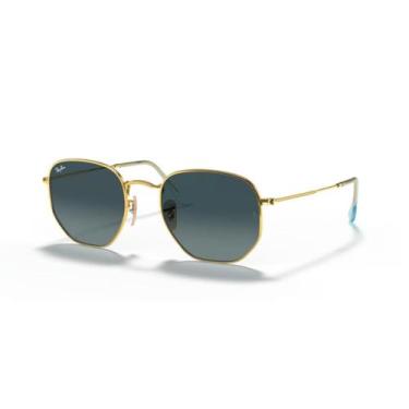 Imagem de Óculos de Sol Ray-Ban Hexagonal RB3548NL Unissex - Armação Metálica Cl
