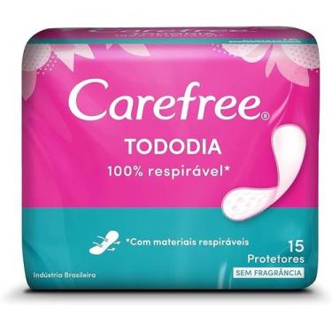 Imagem de Absorvente carefree protetor diario todo dia sem fragrância c/15