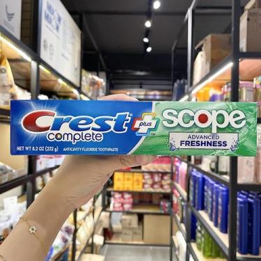 Imagem de Creme dental crest scope advanced freshness 153gr importado - CREME DE