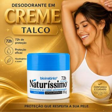 Imagem de Desodorante em Creme Naturíssimo Bioinstinto 55g  Até 72 Horas de Prot