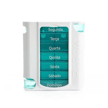 Imagem de Porta Comprimidos Semanal PILBOX 7 Modular Módulos Grandes 4 Doses Diá