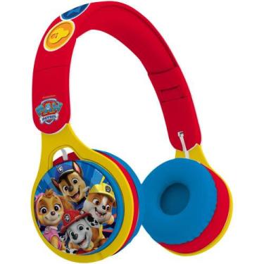 Imagem de Fone de Ouvido Bluetooth Infantil Patrulha Canina - Candide