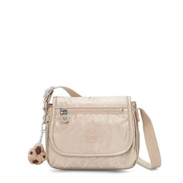 Imagem de Mini bolsa Kipling Sabian Cross Body, Starry Gold Metallic, One Size