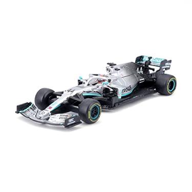 Imagem de Miniatura F1 Mercedes Amg W10 Lewis Hamilton 2019 1/43 Bburago