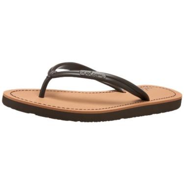 Imagem de Volcom Can'T Miss Creedlers Sandália feminina, Marrom, 6