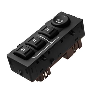 Imagem de Interruptor 4x4 4WD Wheel Drive Switch para | 2003-2007 Chevy Silverado Suburban Avalanche Tahoe, GMC Sierra Yukon, Cadillac Escalade | Substitui OEM # 19259313, 901-072