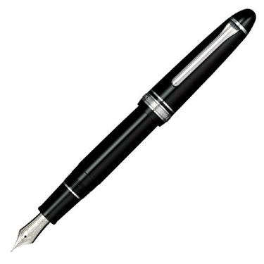Imagem de Caneta-tinteiro Sailor Pro Fit 21, prata, preta, ponta média, 11-2024-320