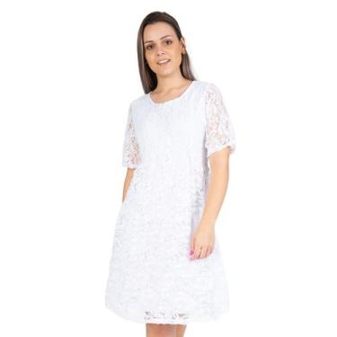 Imagem de Vestido Curto Babados Endless Branco