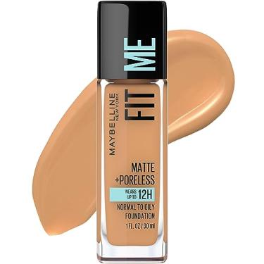 Imagem de Base Para Roso Maybelline Fit Me Mate+Poreless - 330 Toffee Caramel