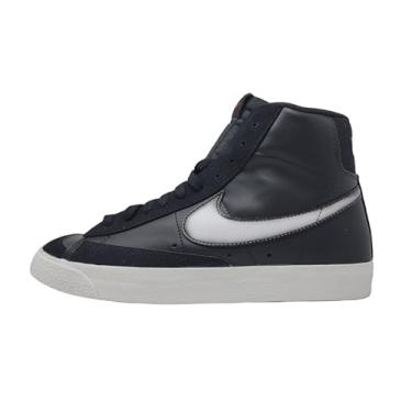 Imagem de NIKE Blazer Mid '77 Sapatos masculinos, Preto/vermelho branco nobre, 8