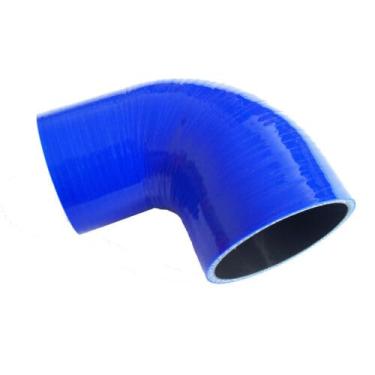 Imagem de JOIUYOLJ Mangueira de cotovelo de redução de 90 graus ID 2,75 a 9.0 cm (70 mm a 90 mm) para tubo de admissão de ar direto universal Turbo Intercooler reforçado 4 camadas 5,4 mm (90D-ID70-90)