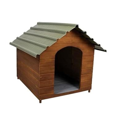 Imagem de Casa Casinha De Cachorro Telhado Ecológico Extra Gigante N7 (Cerejeira)