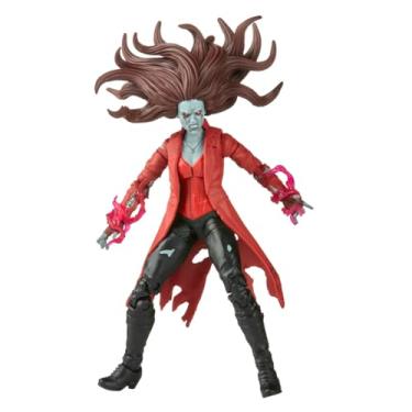 Imagem de Boneco Marvel Legends Series - Figura de 15 cm com Acessórios - Feiticeira Escarlate Zumbi - F3703 - Hasbro