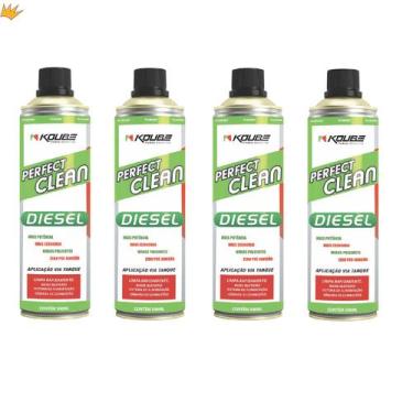 Imagem de Kit Limpeza - 4x Perfect Clean Diesel 500ml - Koube