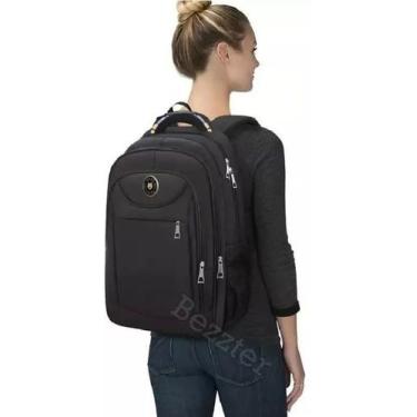 Imagem de Mochila Bolsa Feminina Reforçada Executiva Escola Trabalho Viagens Imp