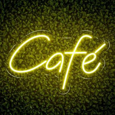 Imagem de Painel Neon Led Café Escrita luminosa amantes de café - ArtStudio , Br
