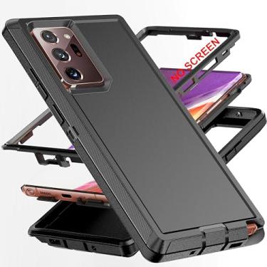 Imagem de AYMECL Capa para Note 20 Ultra, capa para Samsung Note 20 Ultra [grau militar] 3 em 1 à prova de choque à prova de poeira/queda, capa de proteção resistente, para Samsung Galaxy Note 20 Ultra de 6,9