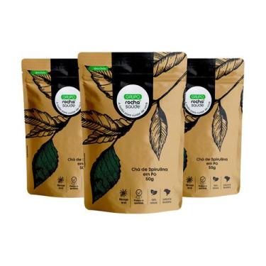 Imagem de Spirulina Kit 3 50g Qualidade Premium e Sabor Inigualável - Grupo Roch