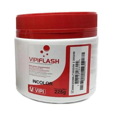 Imagem de Acrílico Pó Incolor 225g Resina Prótese Vipi Flash Dentsply - Dentsply