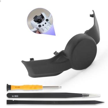 Imagem de Para DJI Mini 3 Pro Gimbal Roll Arm Lower Bracket Cover Mini 3 Pro Capa traseira de substituição Gimbal Camera R-Axis Roll Rear Caps Mount Drone Acessórios Peças de reparo com ferramentas