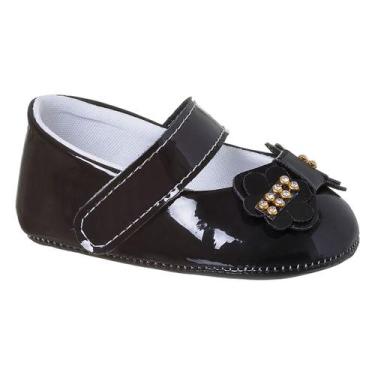 Imagem de Sapatilha Menina Laço com Strass Confortável Várias Cores - LVB BABY, 