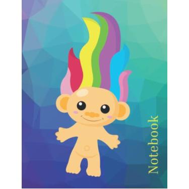 Imagem de Troll Notebook – Lined 120 Pages - Large 8.5 x 11