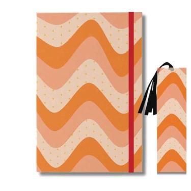 Imagem de Caderno Kraft A5-50 Folhas + Marcador de Página Groovy 08