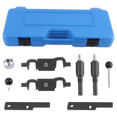 Imagem de maXpeedingrods Kit de ferramentas de sincronização de alinhamento de eixo de cames do motor para Porsche Cayenne Panamera V8 4.5L 4.8L V6 3.6L, para Audi Q7 9678, 9595