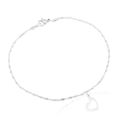 Imagem de Tornozeleira de Aço Love 24cm