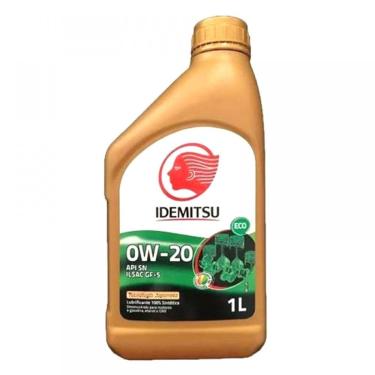 Imagem de Óleo Lubrificante Idemitsu Sintético Eco 0W20 api sn 1 Litro