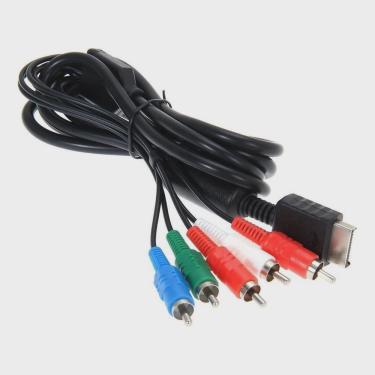 Imagem de Cabo De Vídeo Componente Para Playstation 2 Ps2 Ps3 Hd