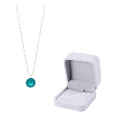 Imagem de Colar Corrente Feminina Ponto De Luz Prata 925 - 40Cm