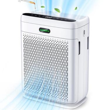 Imagem de Purificador de ar AMEIFU para sala grande de 2200m² com controle remot