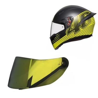 Imagem de Viseira Capacete Agv K3 K1 Dourada - Polivisor