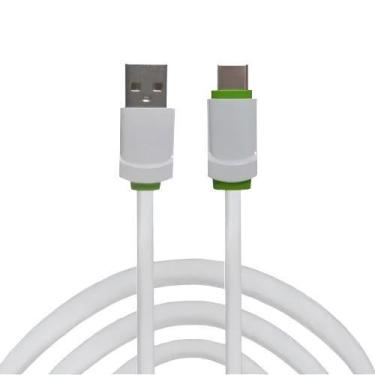 Imagem de Cabo Carregador 2 METROS Compatível com LG K50S / USB C - KAPBOM