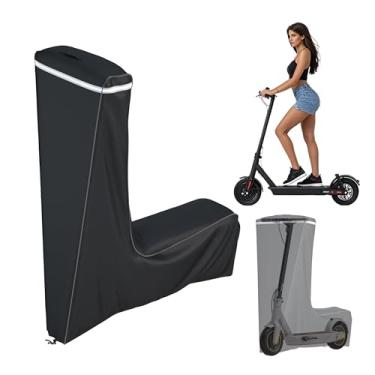Imagem de GEHENG Capa Para Scooter Elétrica, À Prova D'Água E Poeira, Universal Armazenamento De Adultos Crianças, Áreas Externas - C 45 X L 24 A 47", Preta