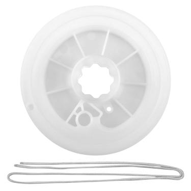 Imagem de WHMYZHL 295871 Polia de recuo com corda compatível com B&S John Deere AM35742, LG295871, 130202, 130902, 190702, 220702, 280700-286700, 252400-2597000-2597000. , para a maioria dos 5 Motores de 16 HP