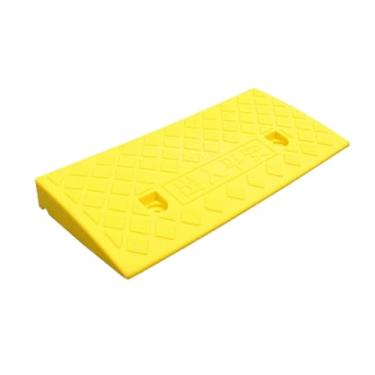 Imagem de FashionCha Rampa de Acesso para Carro, Portátil, Leve, Rampa de Acesso à Da Estrada, Entrada de Veículos, para Caminhões, Quadriciclos, Carros, a 4cm Amarelo