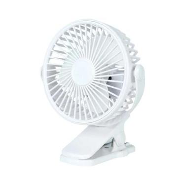Imagem de Mini Ventilador Elétrico Giratório De 180 Graus Com Carregamento USB V