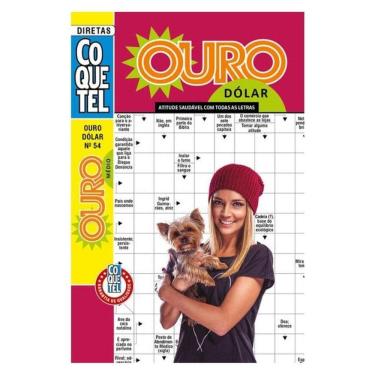 Imagem de Palavras-Cruzadas Diretas Coquetel Ouro Dólar 54