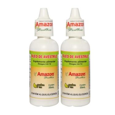 Imagem de Kit 2 Oleo De Avestruz Amazon Struthio - 35 Ml