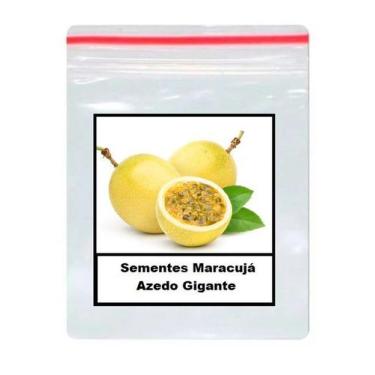 Imagem de Sementes De Maracujá Azedo Gigante 100 unidades - TERRA VIVA