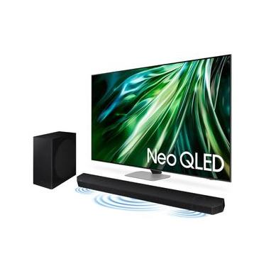Imagem de Combo Samsung AI Gaming TV 65" Neo QLED 4K 65QN90D 2024 + Soundbar HW-Q800D 65