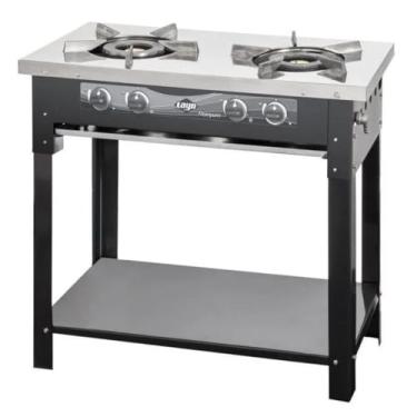 Imagem de Fogao Titanyum Inox Industrial 2 Bocas LAYR
